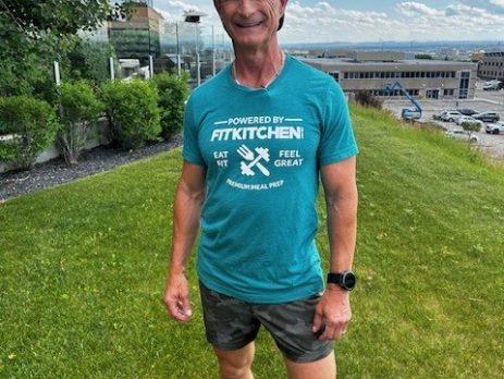 Jason Zaran training for NYC marathon